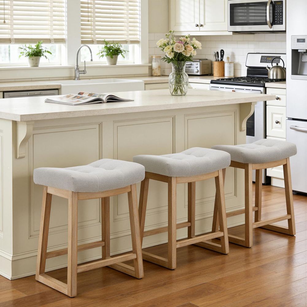 Set of 3, 24 Upholstered Count - Home Bar And Counter 리뷰 및 가격