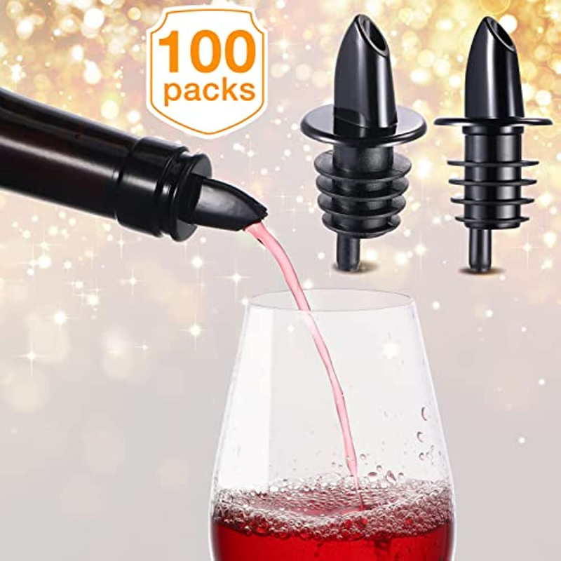 100 Packs Liquor Bottle Pourer - Speed Pourer Cap 리뷰 및 가격