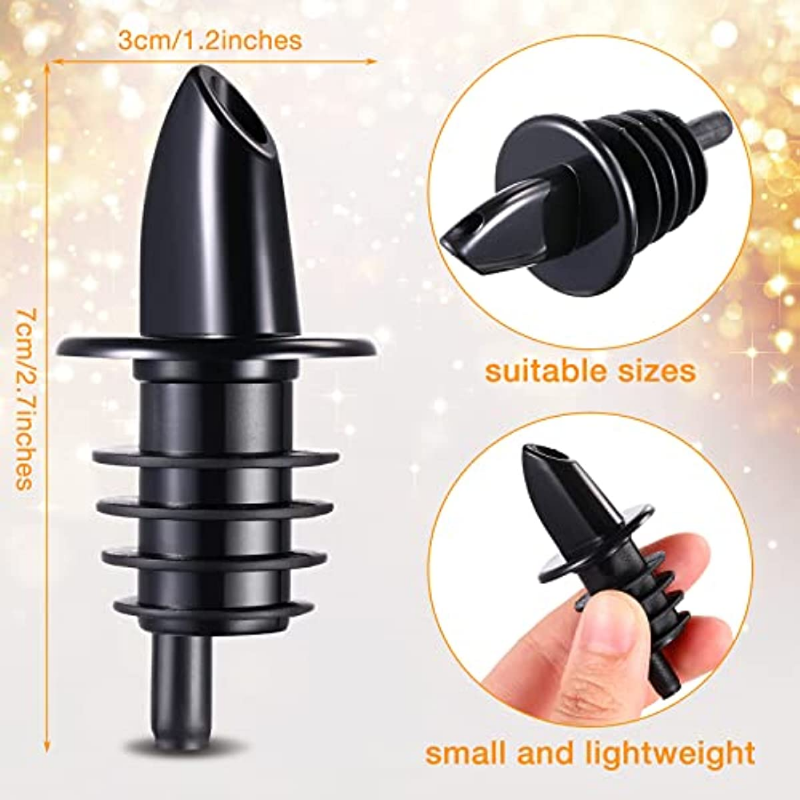100 Packs Liquor Bottle Pourer - Speed Pourer Cap 리뷰 및 가격