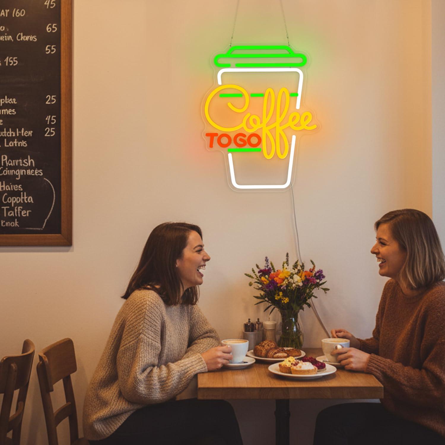 Coffee Neon Sign USB Dimmable  - Home Bar And Restaurant 리뷰 및 가격