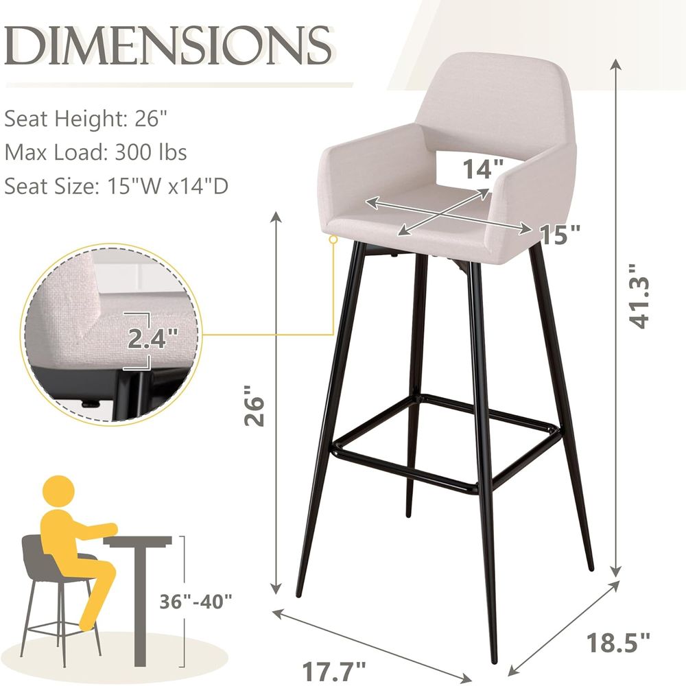 2-Pack 28 Counter Height Bar S - Home Bar And Counter 리뷰 및 가격