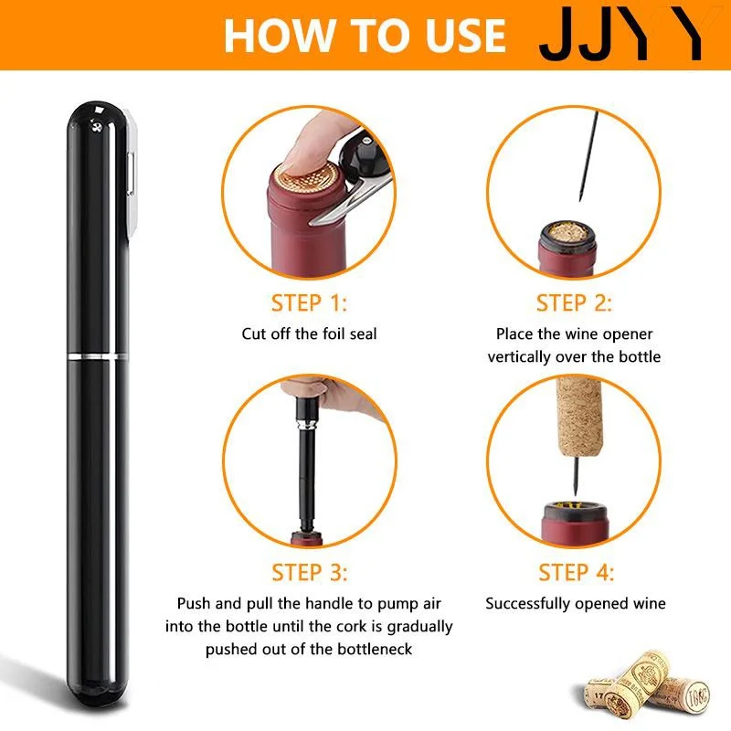 Air Pump Wine Bottle Opener St - Wine Preservation Pump 리뷰 및 가격