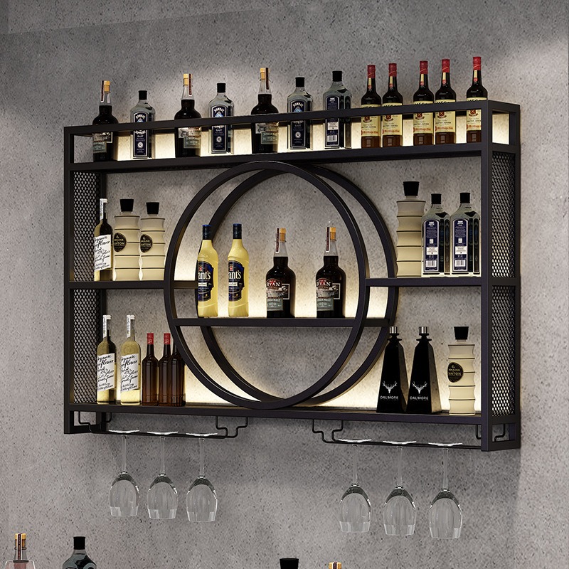 Bar wine rack wall-mounted win - Home Bar And Cabinet 리뷰 및 가격