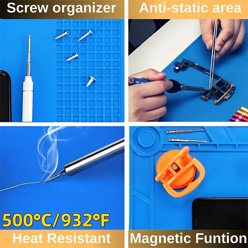 Silicone Soldering Mat ESD Ant - Bar Mat Rubber 리뷰 및 가격