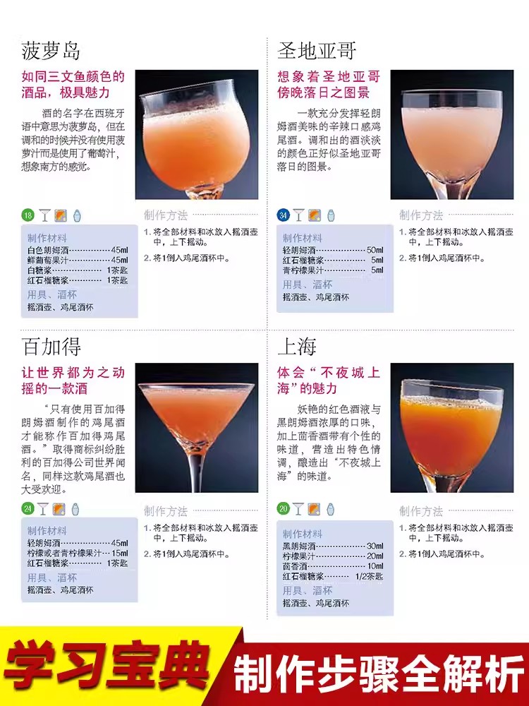 Cocktail Making Encyclopedia B - Cocktail Recipe Book 리뷰 및 가격