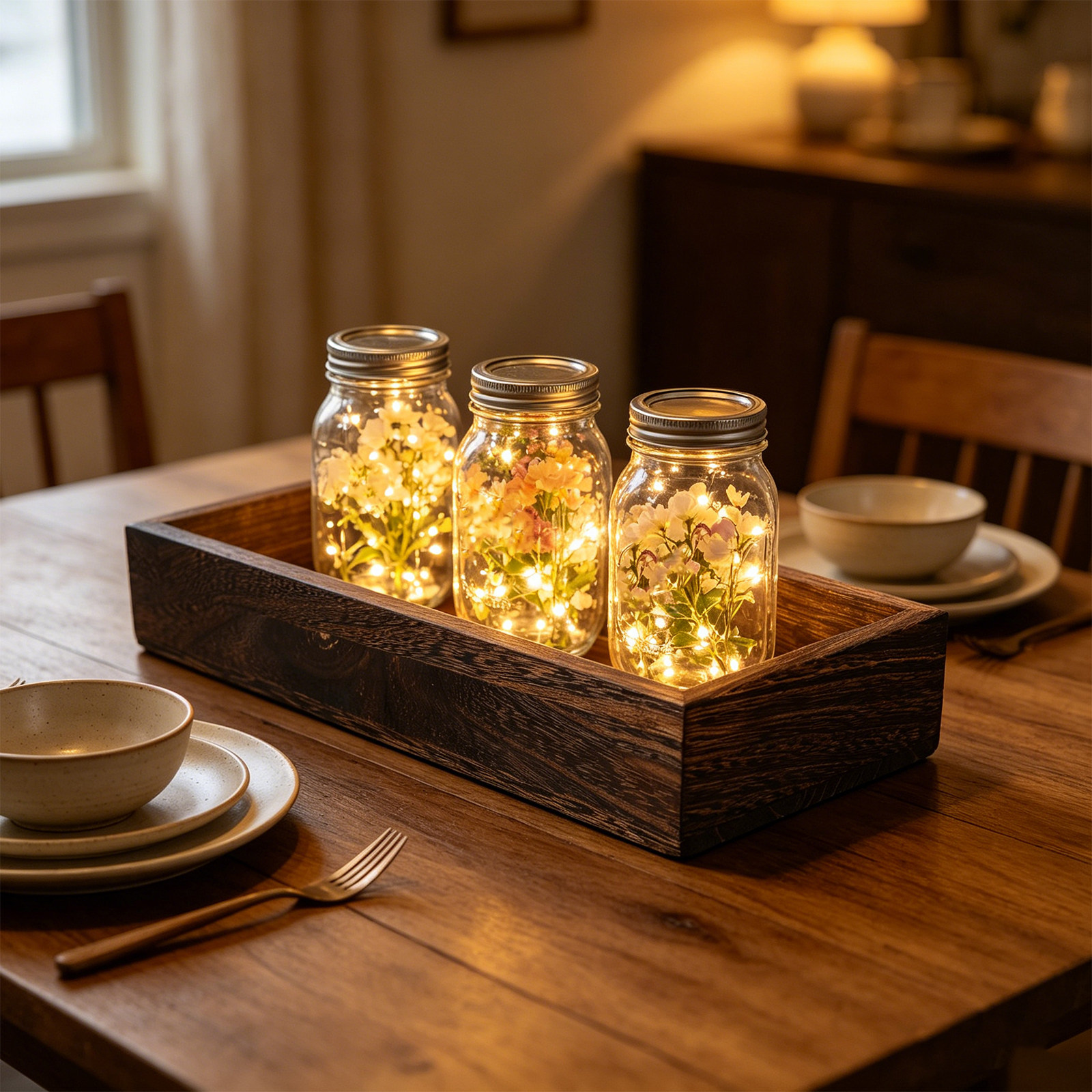 Wooden Tray for Candle Holder  - Home Bar And Counter 리뷰 및 가격