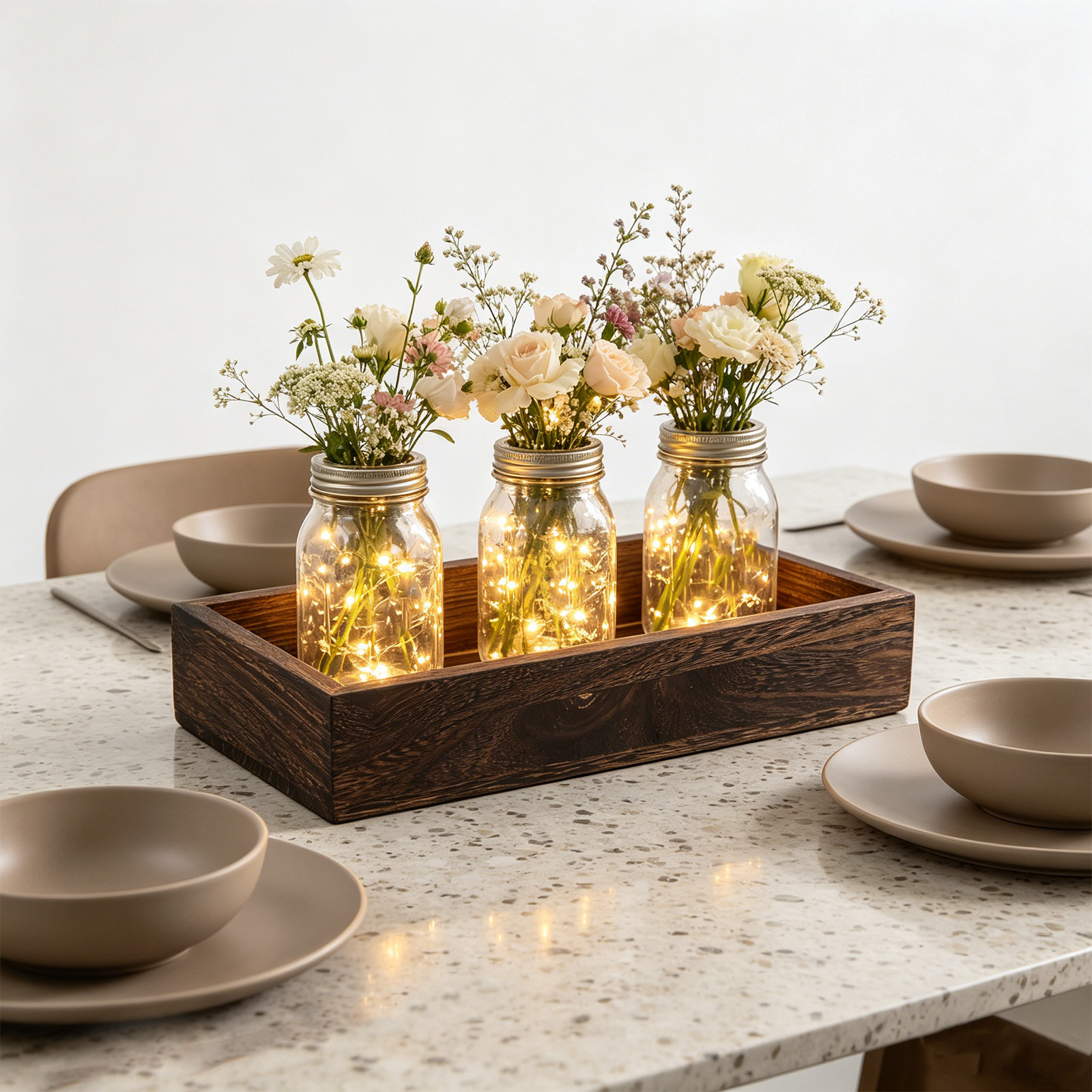 Wooden Tray for Candle Holder  - Home Bar And Counter 리뷰 및 가격