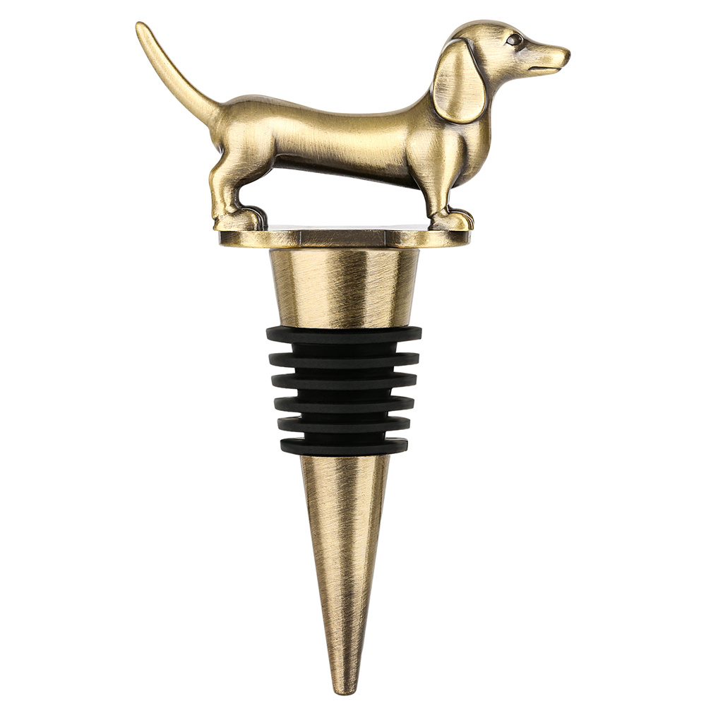 Wine Bottle Stopper Dachshund  - Wine Preservation Pump 리뷰 및 가격