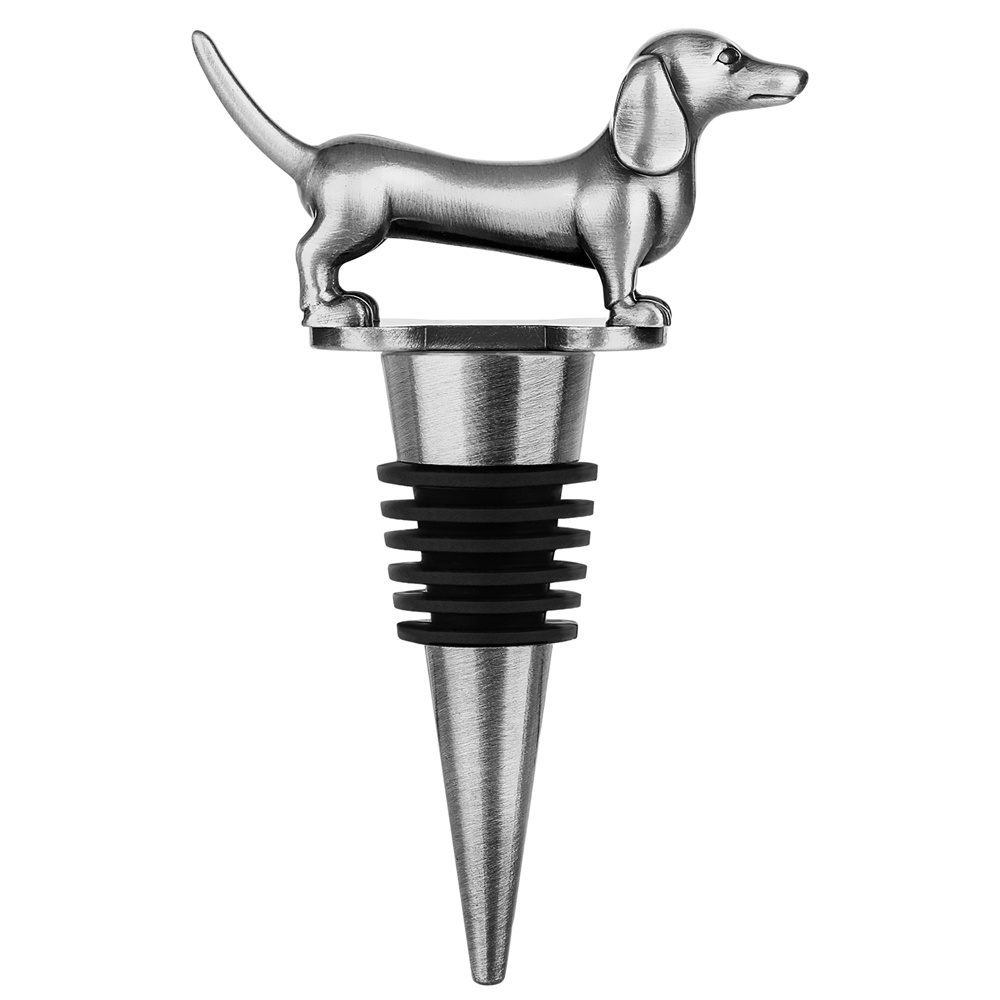 Wine Bottle Stopper Dachshund  - Wine Preservation Pump 리뷰 및 가격