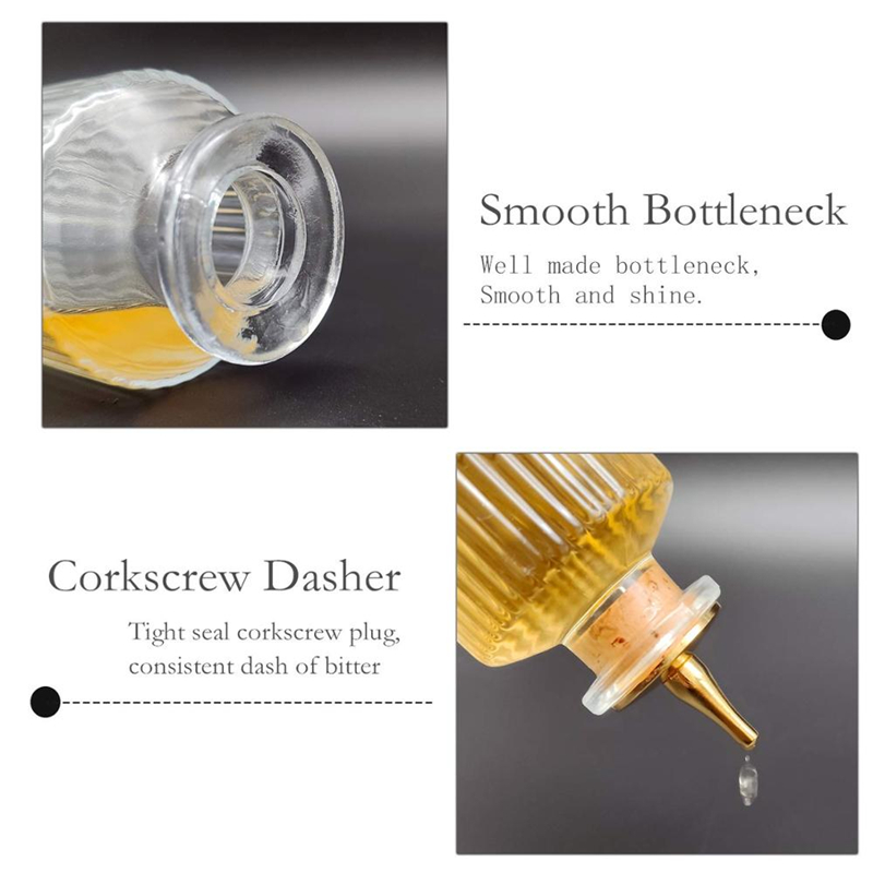 Bar Birdcage Dash Bottle 140ml - Bitters Bottle Set 리뷰 및 가격