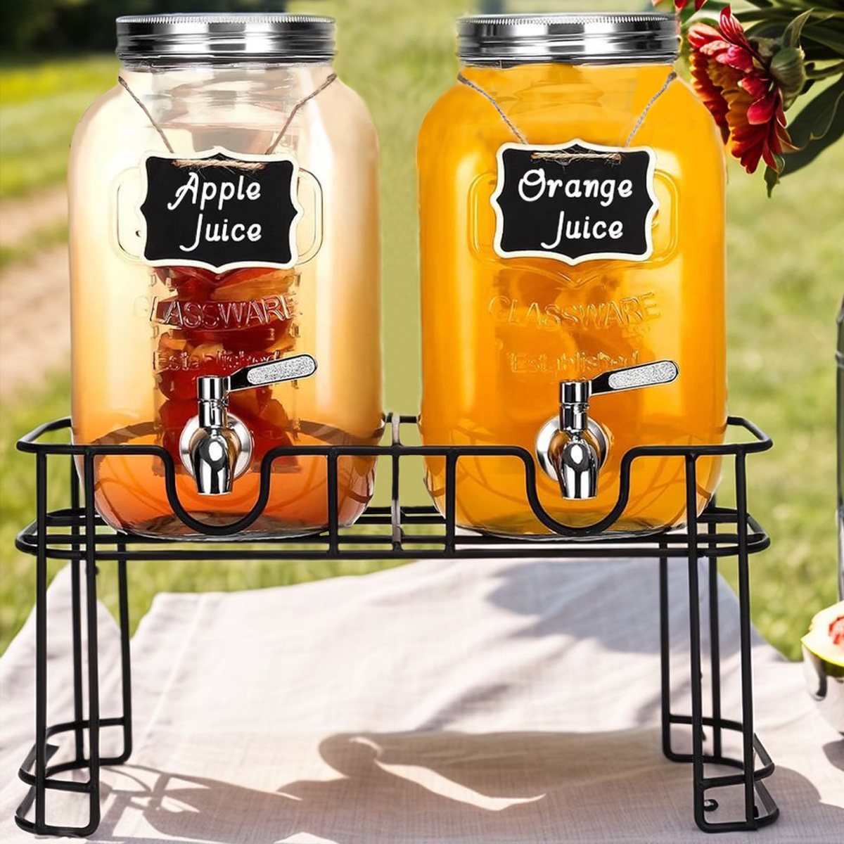 Drink Dispenser 2 Packs 1 Gall - Citrus Juicer Bar 리뷰 및 가격