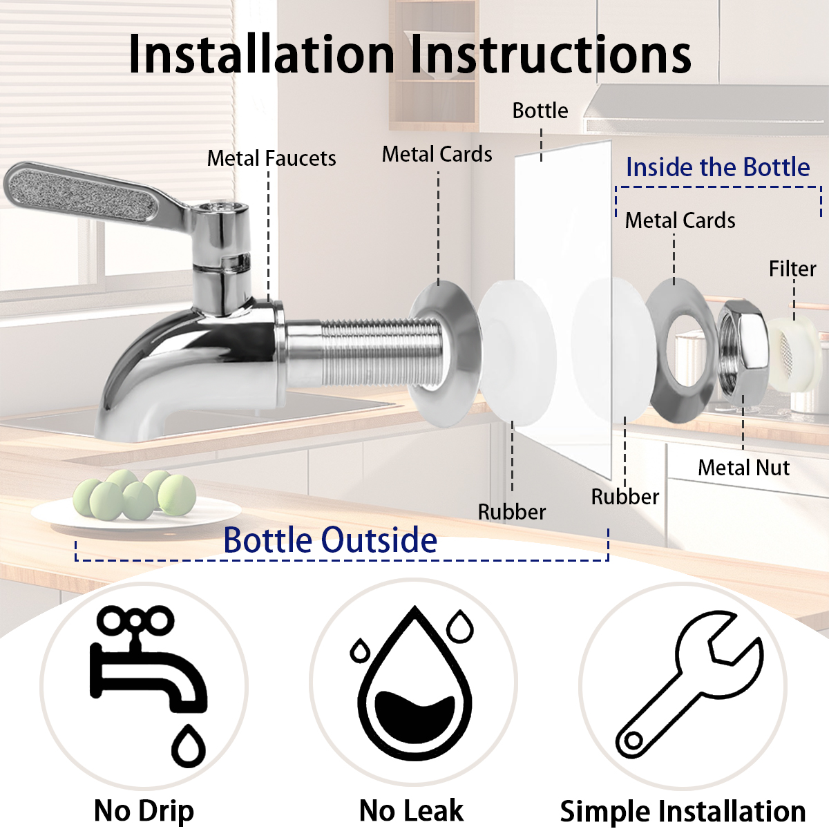 Drink Dispenser 2 Packs 1 Gall - Citrus Juicer Bar 리뷰 및 가격