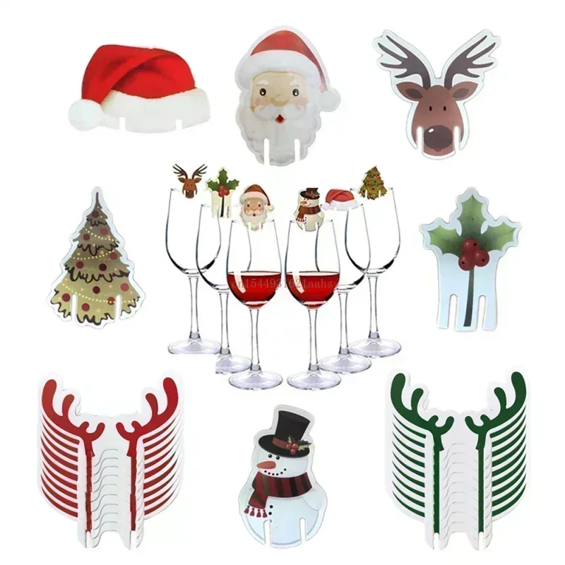 10/20/30PCS Christmas Cup Card - Cocktail Recipe Book 리뷰 및 가격