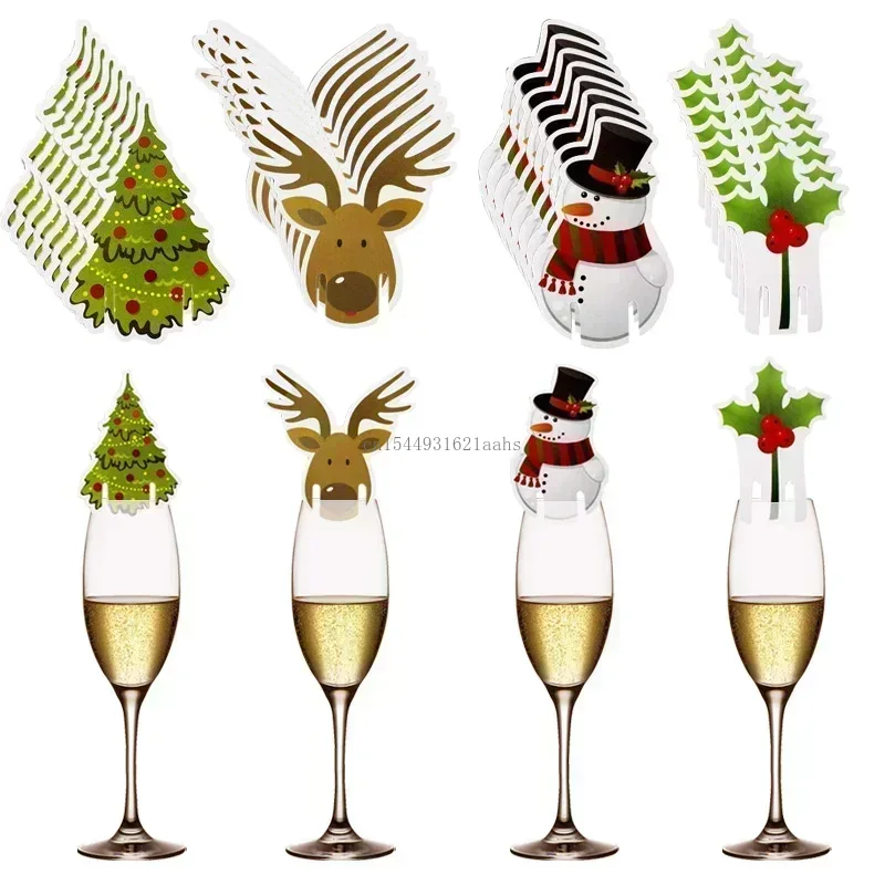 10/20/30PCS Christmas Cup Card - Cocktail Recipe Book 리뷰 및 가격
