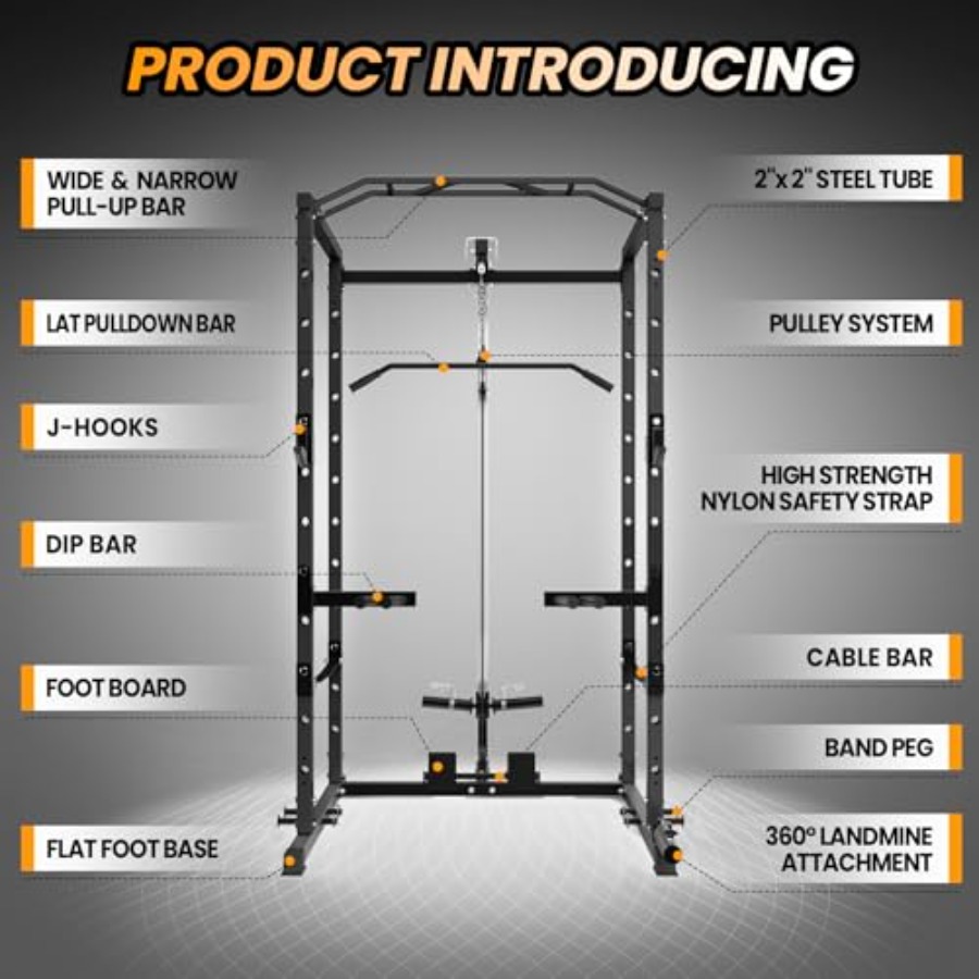 Home Gym Power Cage Heavy-Duty - Home Bar And Gym 리뷰 및 가격
