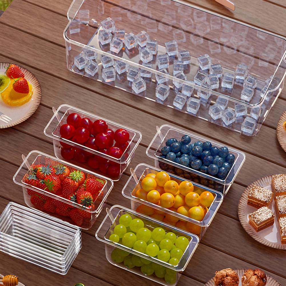 Taco Bar Serving Set for Party - Garnish Tray Set 리뷰 및 가격