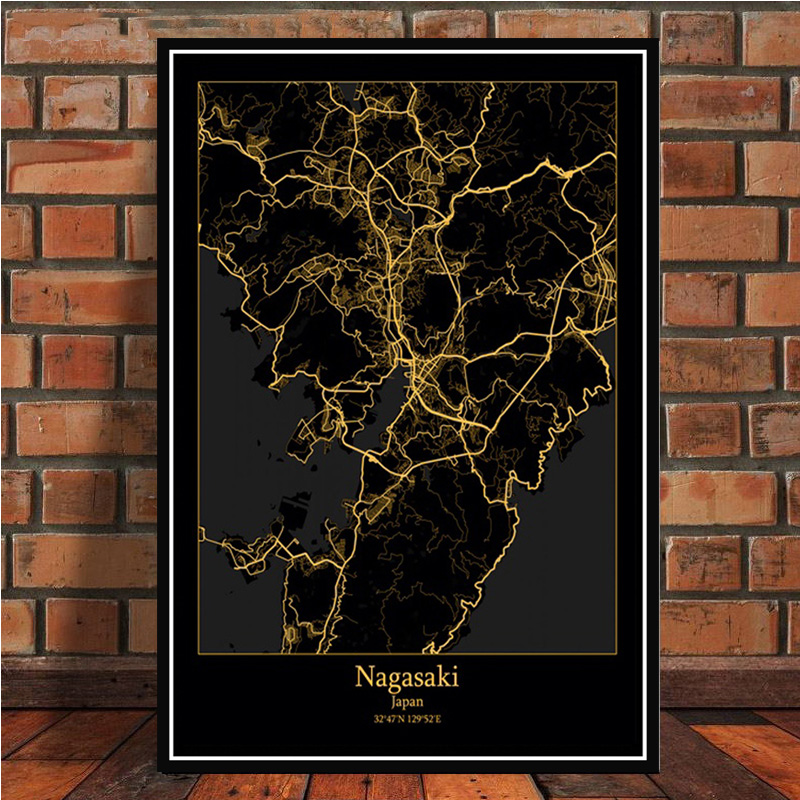 Poster Prints Amsterdam Tokyo  - Home Barcelona 리뷰 및 가격