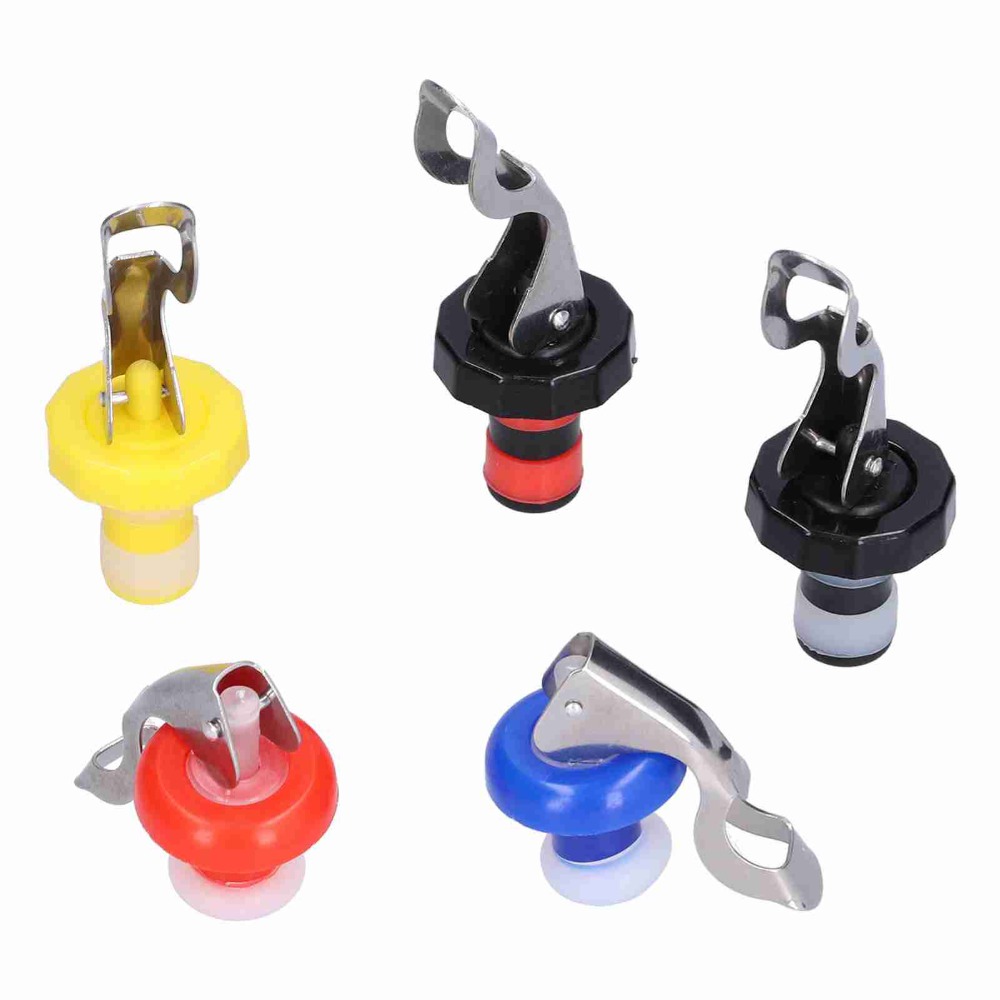 5pcs Silicone Wine Bottle Plug - Wine Preservation Pump 리뷰 및 가격