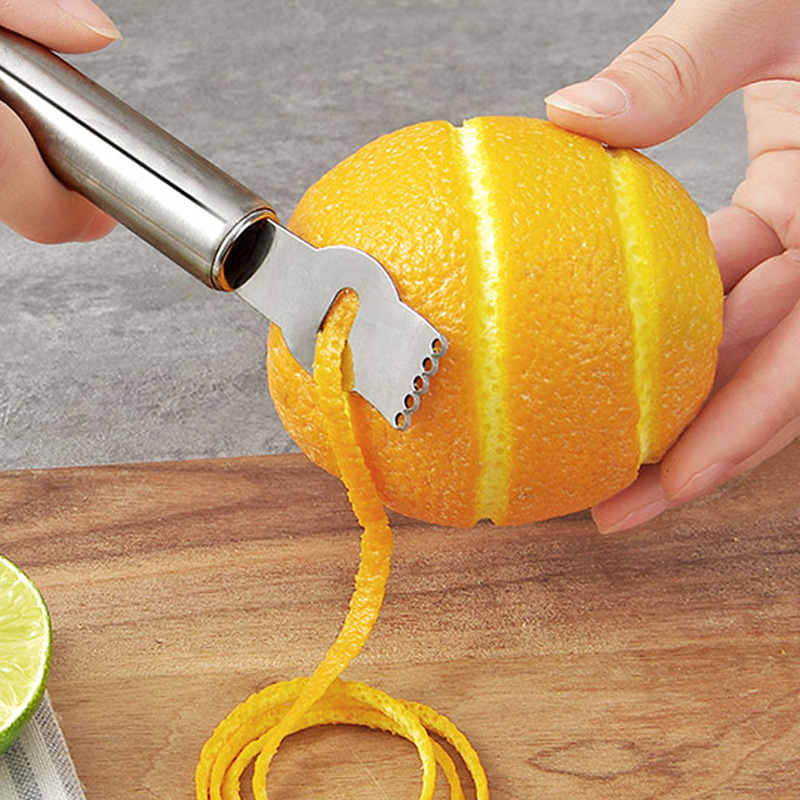 Orange Citrus Fruit Grater Pee - Peeler Channel Knife 리뷰 및 가격
