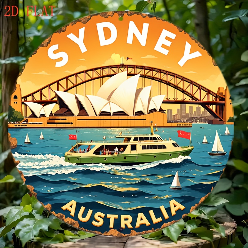 2D Metal Sign Sydney Australia - Home Bar Sydney 리뷰 및 가격