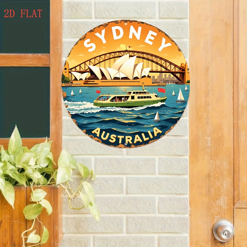 2D Metal Sign Sydney Australia - Home Bar Sydney 리뷰 및 가격