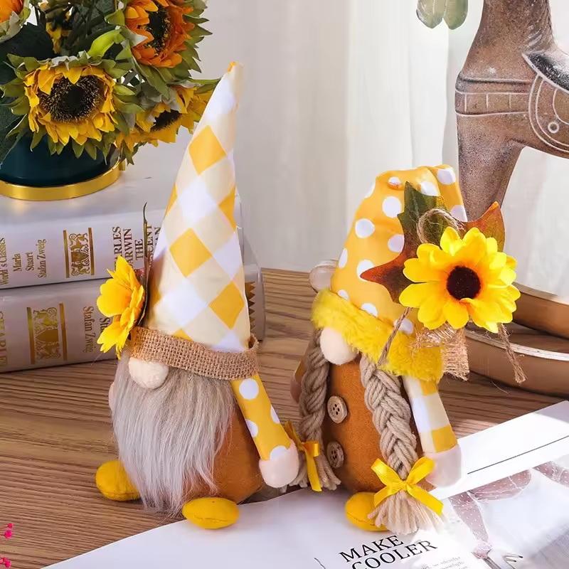 New Sunflower Farmhouse Gnome  - Home Bargains 리뷰 및 가격