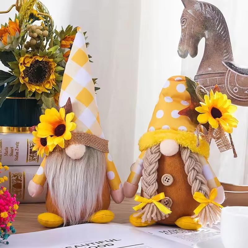 New Sunflower Farmhouse Gnome  - Home Bargains 리뷰 및 가격