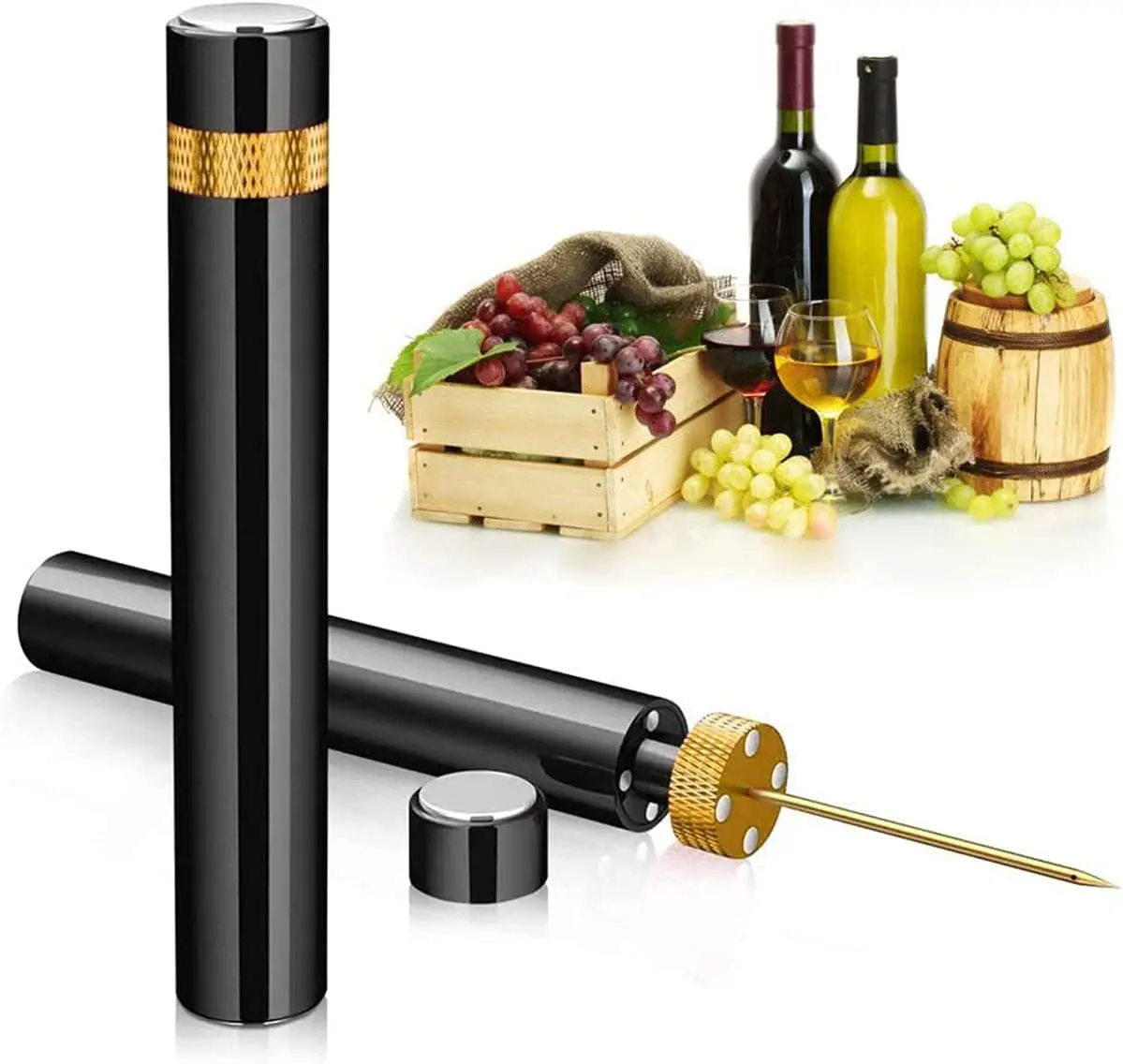 Red Wine Bottle Opener Air Pre - Wine Preservation Pump 리뷰 및 가격