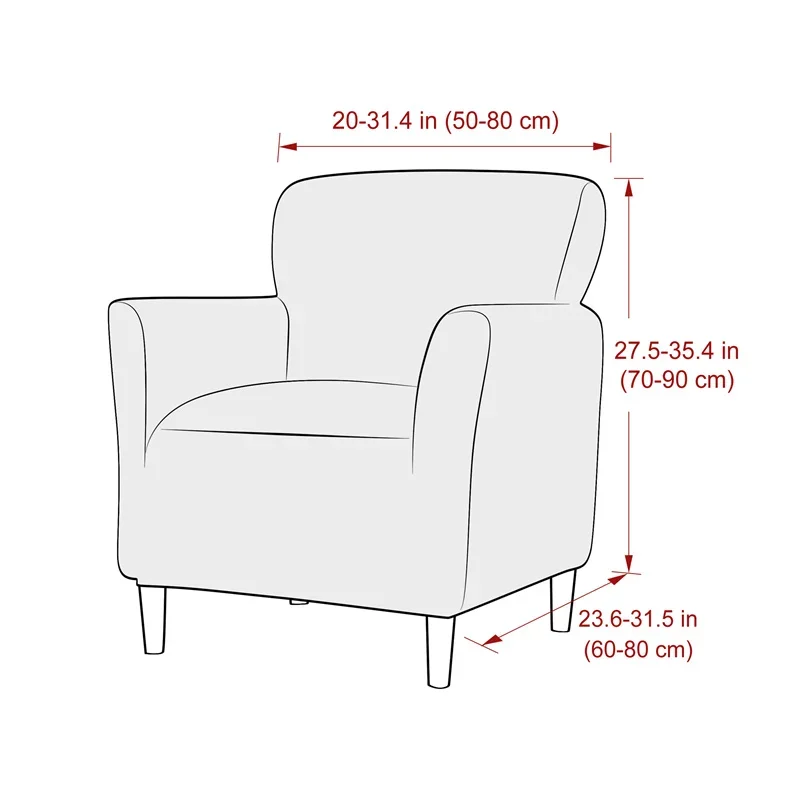 1PC Water Repellent Tub Sofa C - Home Bar Seating 리뷰 및 가격