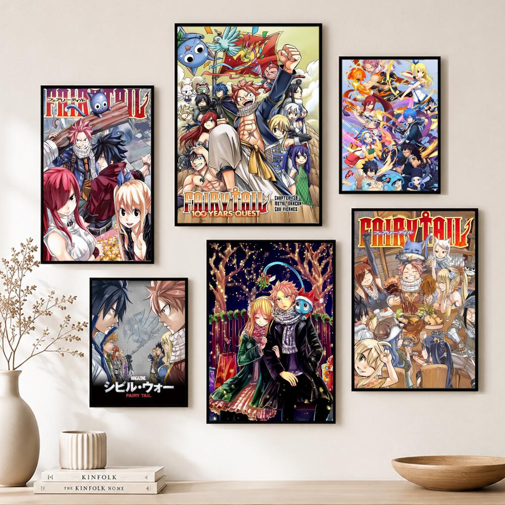 Shonen Fairy Tail Poster Paper - Home Bar And Theater 리뷰 및 가격