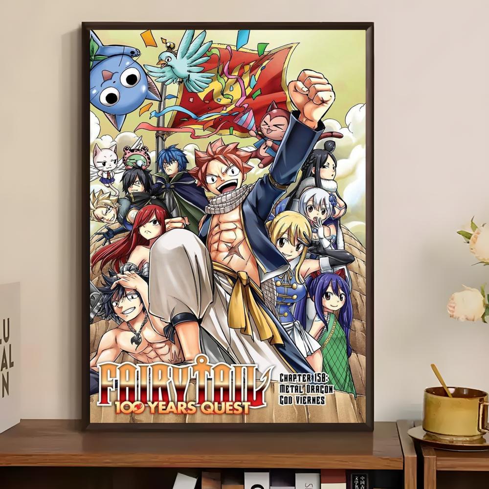 Shonen Fairy Tail Poster Paper - Home Bar And Theater 리뷰 및 가격