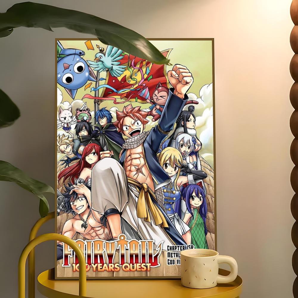 Shonen Fairy Tail Poster Paper - Home Bar And Theater 리뷰 및 가격